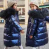 Warm thick jacket for kids - with fur hood - waterproofClothing