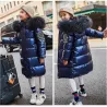 Warm thick jacket for kids - with fur hood - waterproofClothing