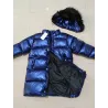 Warm thick jacket for kids - with fur hood - waterproofClothing