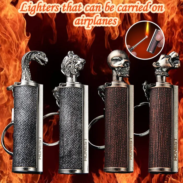 Cigarette metal lighter