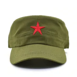 Baseball cap - army hat - with a red starHats & Caps