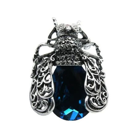 Cristaux - broche vintage