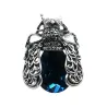 Cristaux - broche vintage