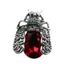 Cristaux - broche vintage