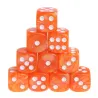 Acrylic polyhedral dice - board game dice - 10pcs/set