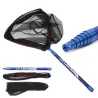 Telescopic fishing rod - with fishing net