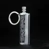 Vintage metal lighter - with keyring
