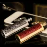 Vintage metal lighter - with keyring