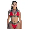 Sexy bandage bikini set - two piece - swimwear