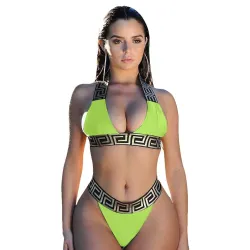 Sexy bandage bikini set - two piece - swimwear