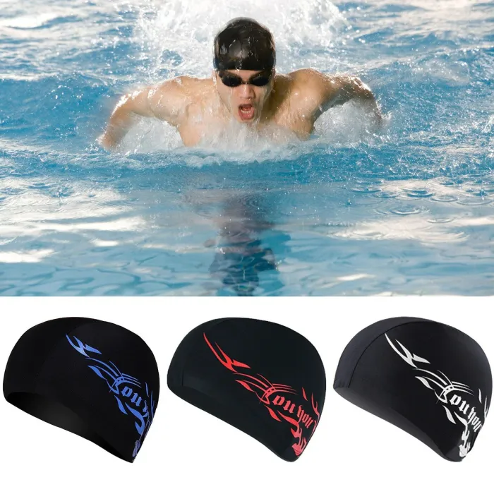 Adult swimming cap - spandex - unisex