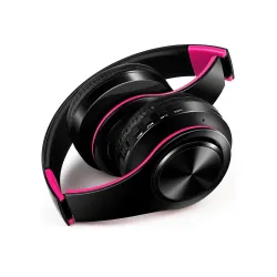 Casque Bluetooth - écouteurs sans fil - pliable - mains libres - lecteur MP3