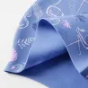 Flowers / flamingo - silicone swimming cap - long hair protectionSwimming