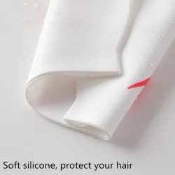Swimming cap with flamingo - ear / long hair protection - siliconeSwimming