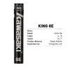 Kawasaki - King 8E - badminton shuttlecock - goose feather - speed 76 / 77 - 12 piecesBadminton