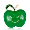 Cartoon apple brooches