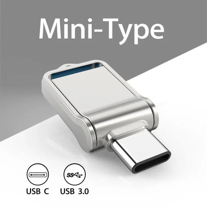 USB 3.0 / type c - 32GB / 64GB / 128GB - 360 rotatable