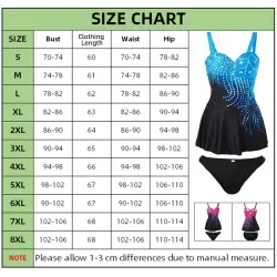 Bathing swimsuit - peacock feather print - two piece