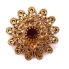Vintage crystal flowers - antique broochBrooches