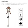Frog shaped - solar garden lamp - waterproof