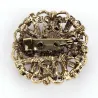 Crystal flower pins - brooch