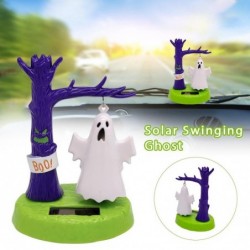 Solar swinging ghost - car interior toy