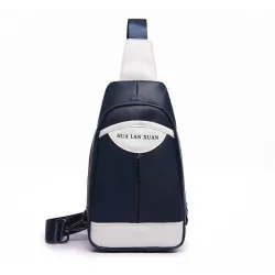 Fashionable fanny pack - chest bag - PU leather