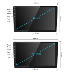 Android car multimedia player - car radio audio stereo - gps - bluetooth - wifi - mps player