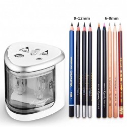 Electric auto  double hole touch switch pen sharpener school home stationery