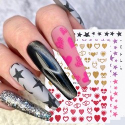 Nail art stickers - water transfer - creative designs