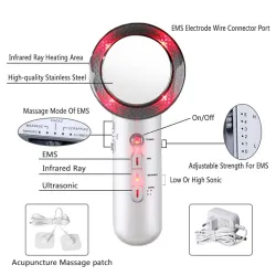 Exoctic body - ultrasonic body slimming massager - fat burner - sensational