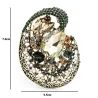 Shining crystal beauty womens brooche - your everyday desire