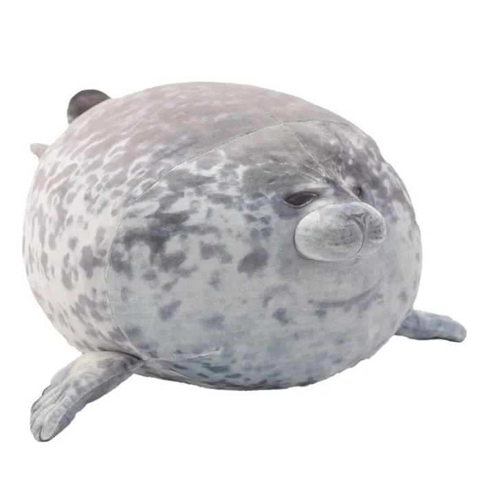 Peluche phoque - coussin peluche