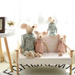 Cotton bowknot stuffed toys