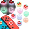 Thumb stick grip cap luminous colors