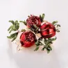 Twig with pomegranates - broochBrooches