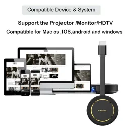 Mirascreen G14 2.4G - 4K - DLNA - AirPlay HD - Clé TV - Affichage WiFi - HDMI