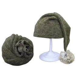 Sleeping hat for newborns - with wrap - baby photography accessoriesHats & caps