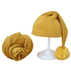 Bonnet de couchage pour nouveau-né - avec enveloppe - Accessoires de photographie pour bébé