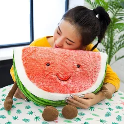 Peluche pastèque - oreiller - 28cm & 40cm