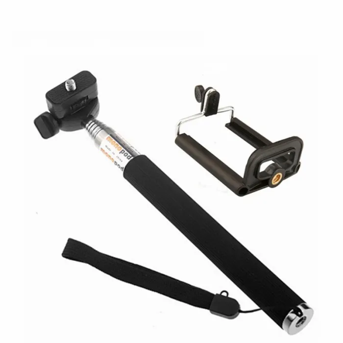 Monopode extensible à main selfie stick - adaptateur de montage - pour Xiaomi / iPhone / Samsung