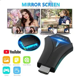 K12 - Clé TV - Adaptateur - Récepteur Wifi - Dongle HD - AirPlay MiraCast