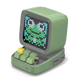 Retro Bluetooth speaker - pixel art - alarm clock - LED display - gaming board - DJ mixerBluetooth speakers