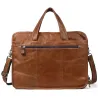 Sac bandoulière / bandoulière en cuir véritable - grande capacité
