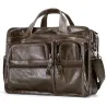Sac bandoulière / bandoulière en cuir véritable - grande capacité