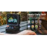 Retro portable speaker - pixel art - with LED display board