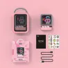 Retro portable speaker - pixel art - with LED display board