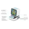 Retro portable speaker - pixel art - with LED display board