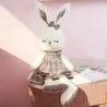 Cuddly stuffed rabbit doll  - ideal as a sleeping gift for children