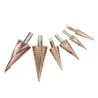 HSS coated step drill bit - 4-12/20/32 - wood / metal drilling